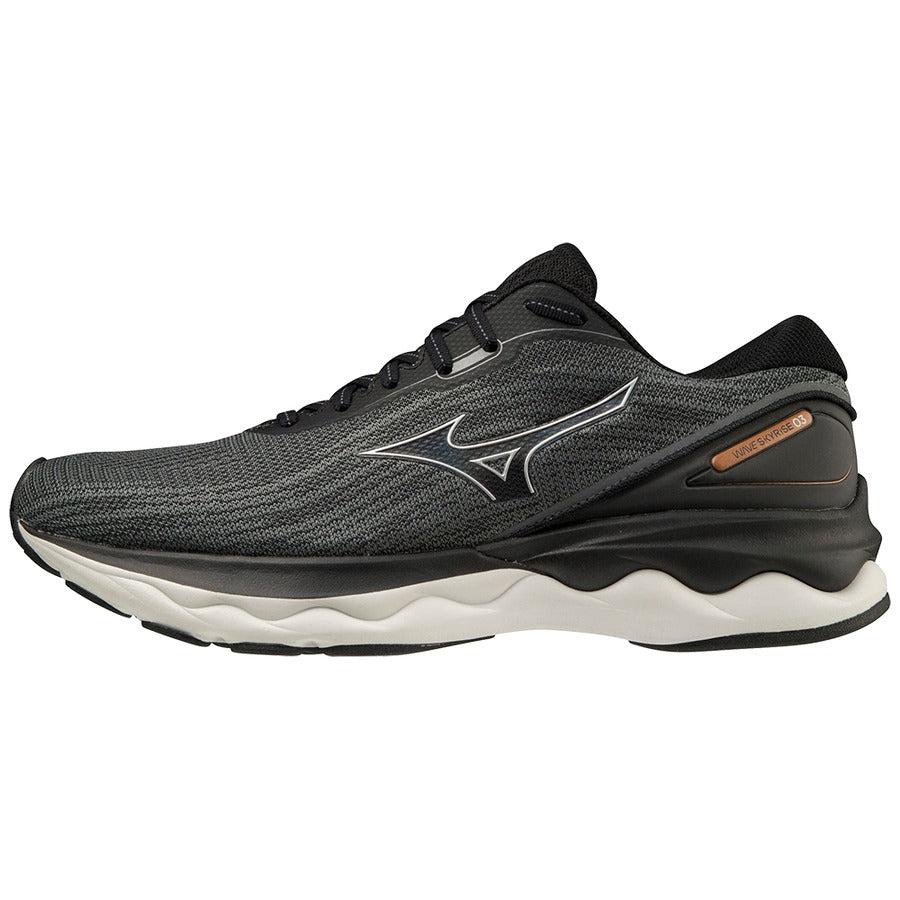 Mizuno Mens Wave Skyrise 3 Running Shoes Black