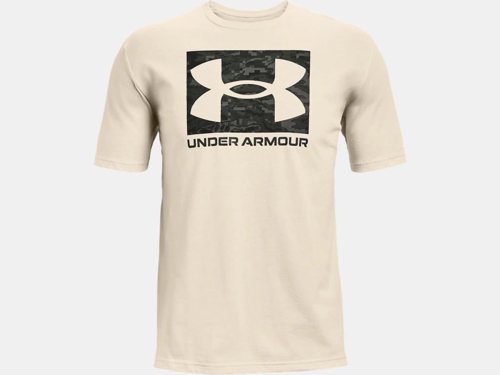 Under Armour Mens Camo Boxed Logo T-Shirt