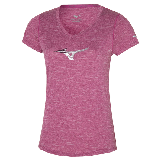 Mizuno Womens Impulse Core Logo Tee