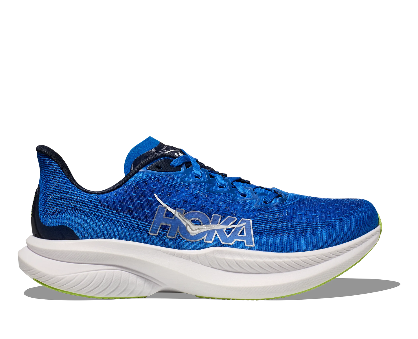 Hoka Mach 6 Mens Running Shoes Blue 