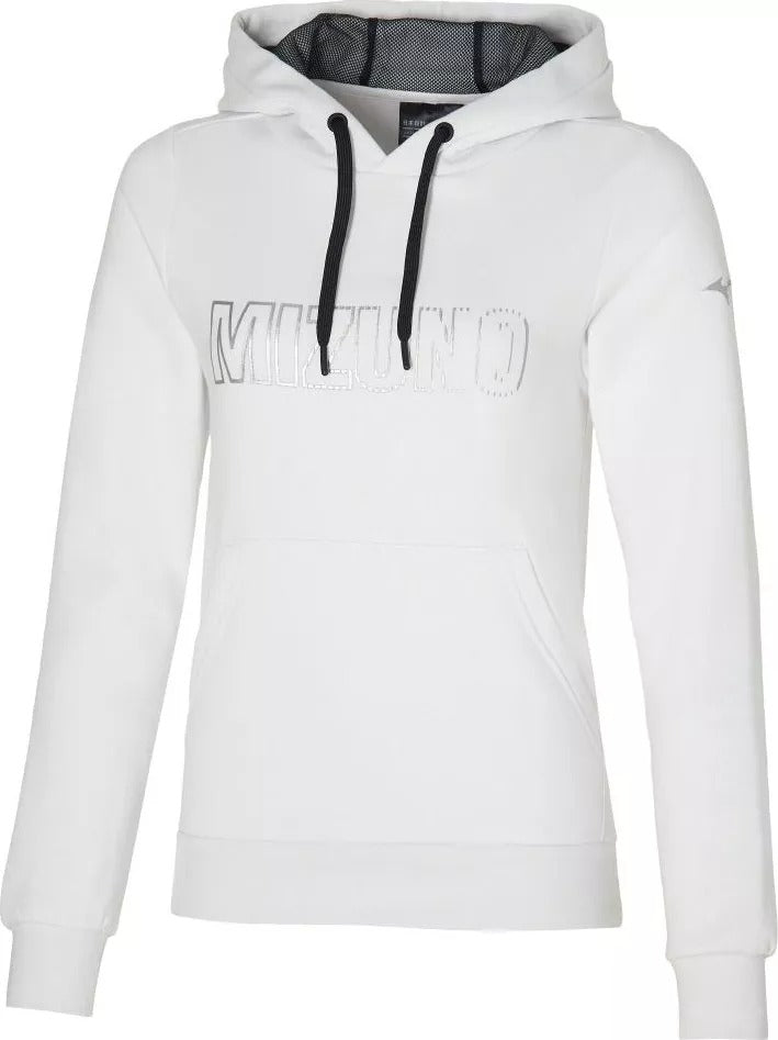 Mizuno Womens Hoodie - White 