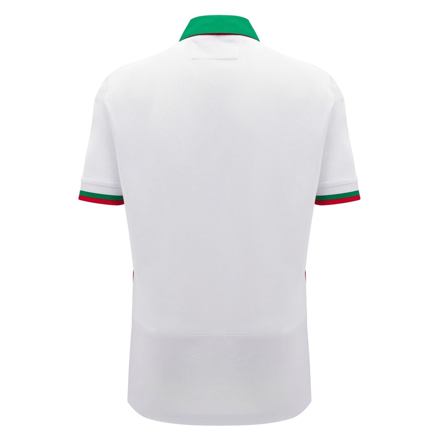 Macron Wales WRU 2024/25 Adults Six Nations Away Cotton Rugby Shirt