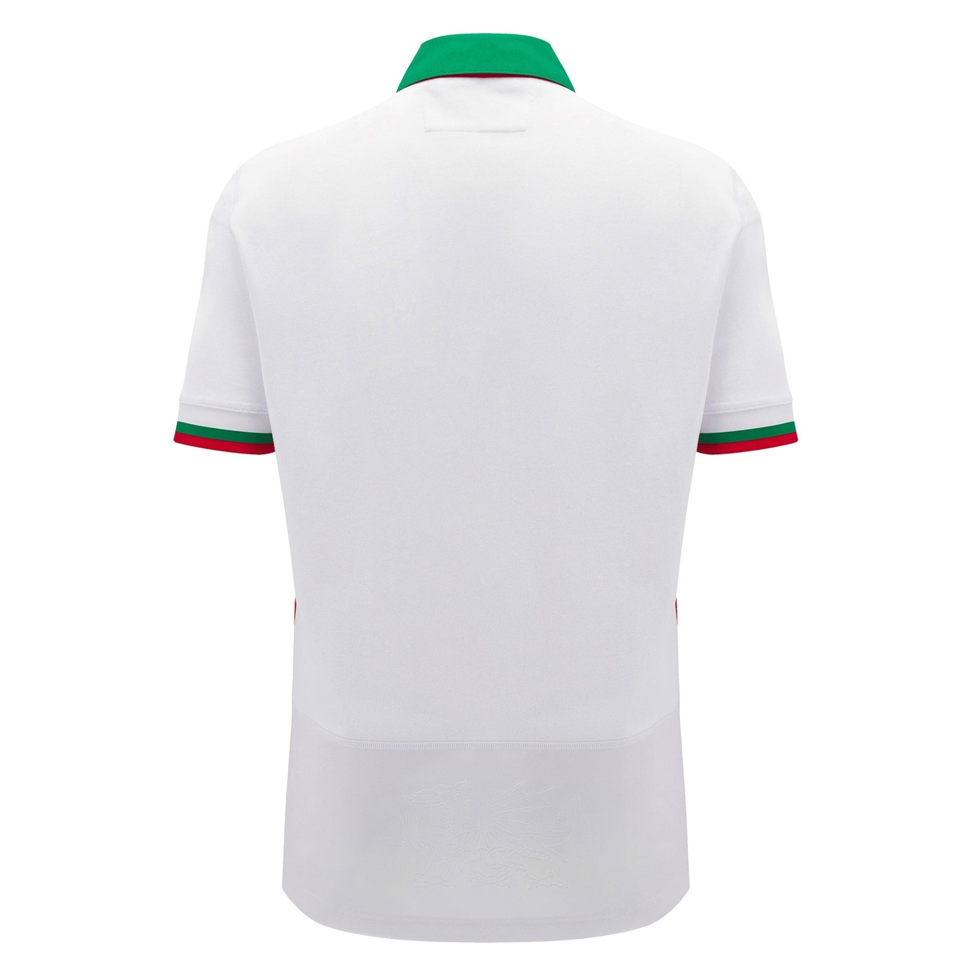 Macron Wales WRU 2024/25 Adults Six Nations Away Cotton Rugby Shirt