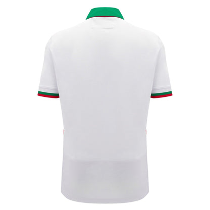 Macron Wales WRU 2024/25 Adults Six Nations Away Cotton Rugby Shirt