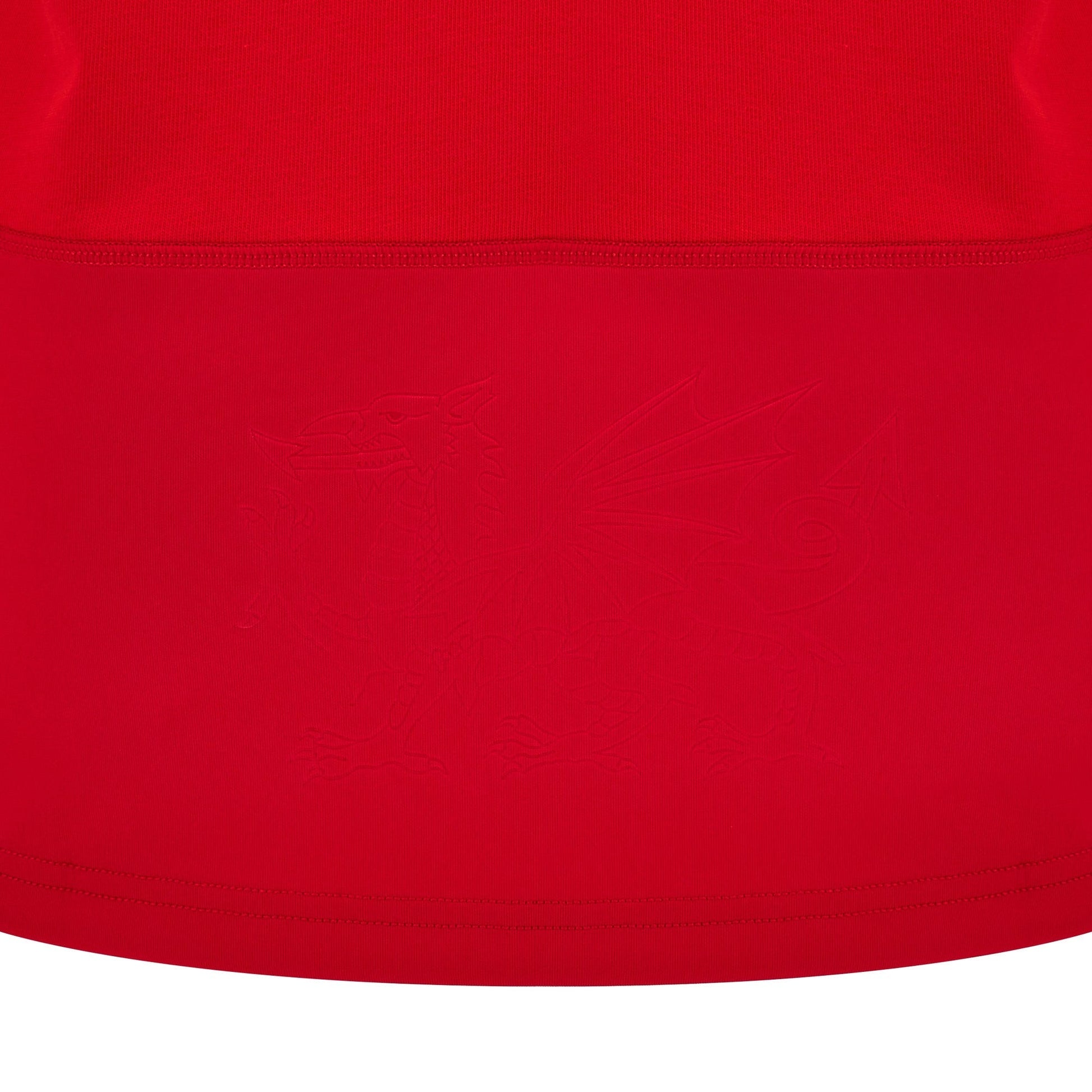 Macron Wales WRU 2024/25 Mens Six Nations Home Cotton Rugby Shirt