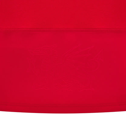 Macron Wales WRU 2024/25 Womens Six Nations Home Cotton Rugby Shirt