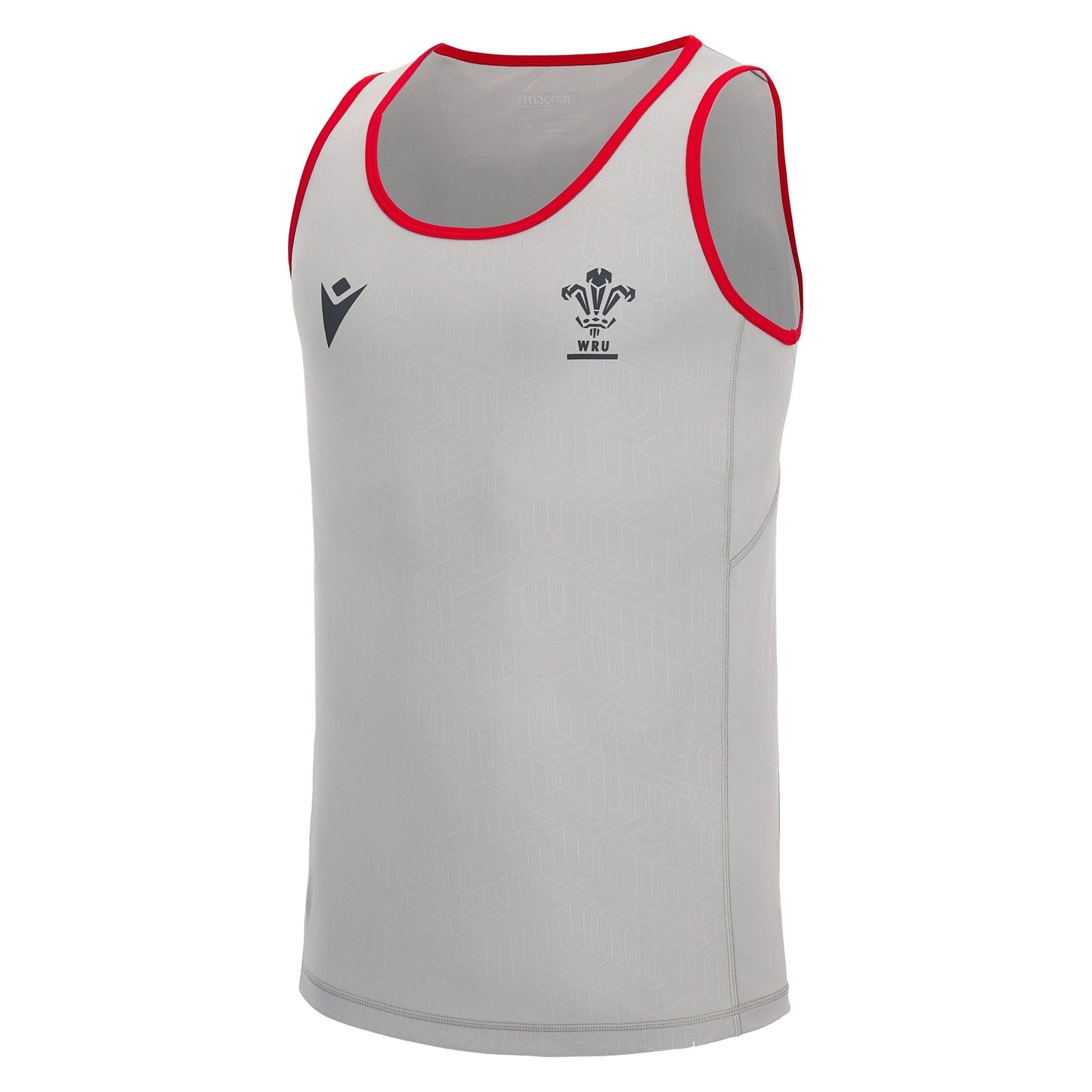 Macron Wales WRU Men’s Training Poly Dry Singlet - Singlet