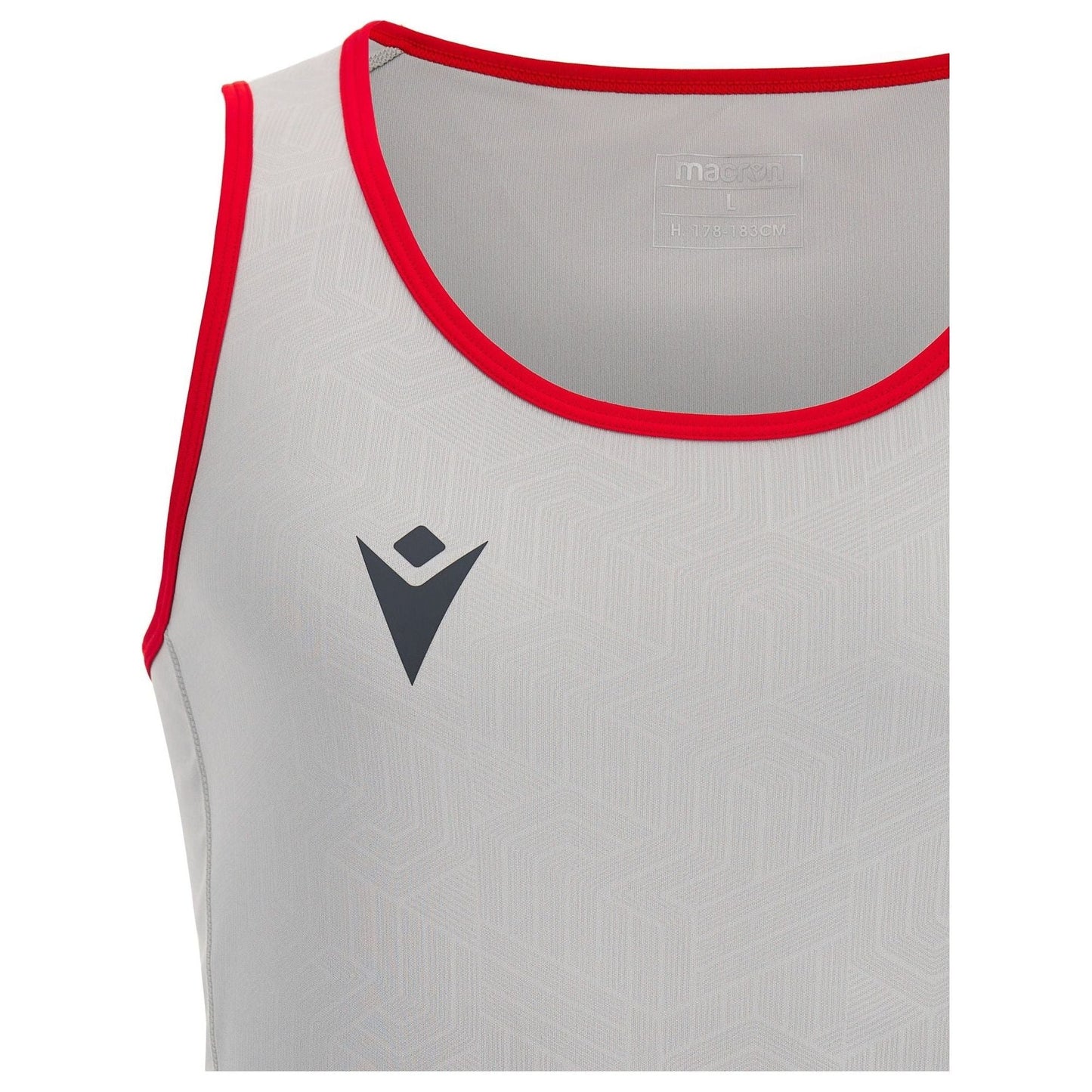 Macron Wales WRU Men’s Training Poly Dry Singlet - Singlet