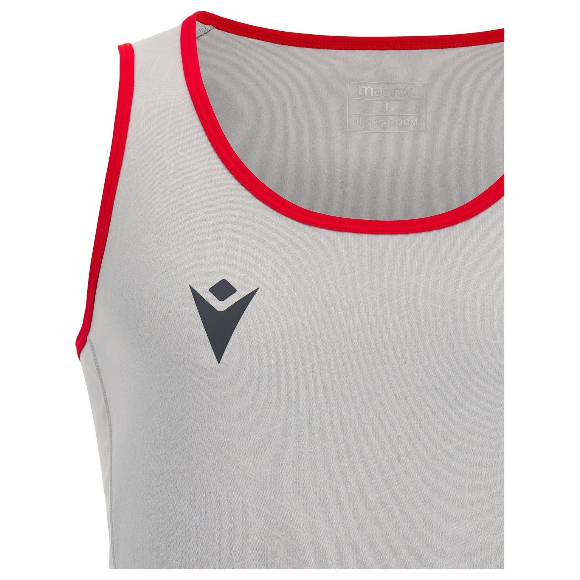 Macron Wales WRU Men’s Training Poly Dry Singlet - Singlet