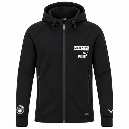 Puma Manchester City FC Men's Football Casuals Full Zip Hooded Jacket