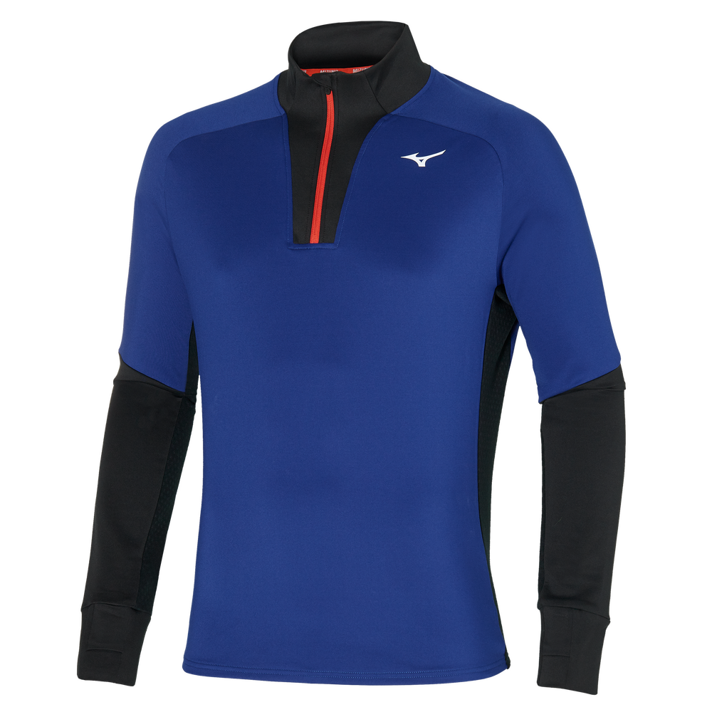 Mizuno Mens Warmalite Half Zip Sodalite 