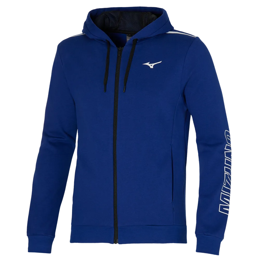 Mizuno Mens Sweat Jacket Sodalite Blue