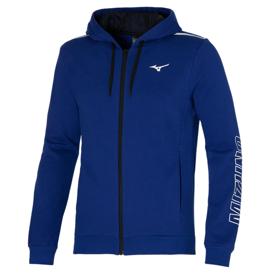 Mizuno Mens Sweat Jacket Sodalite Blue