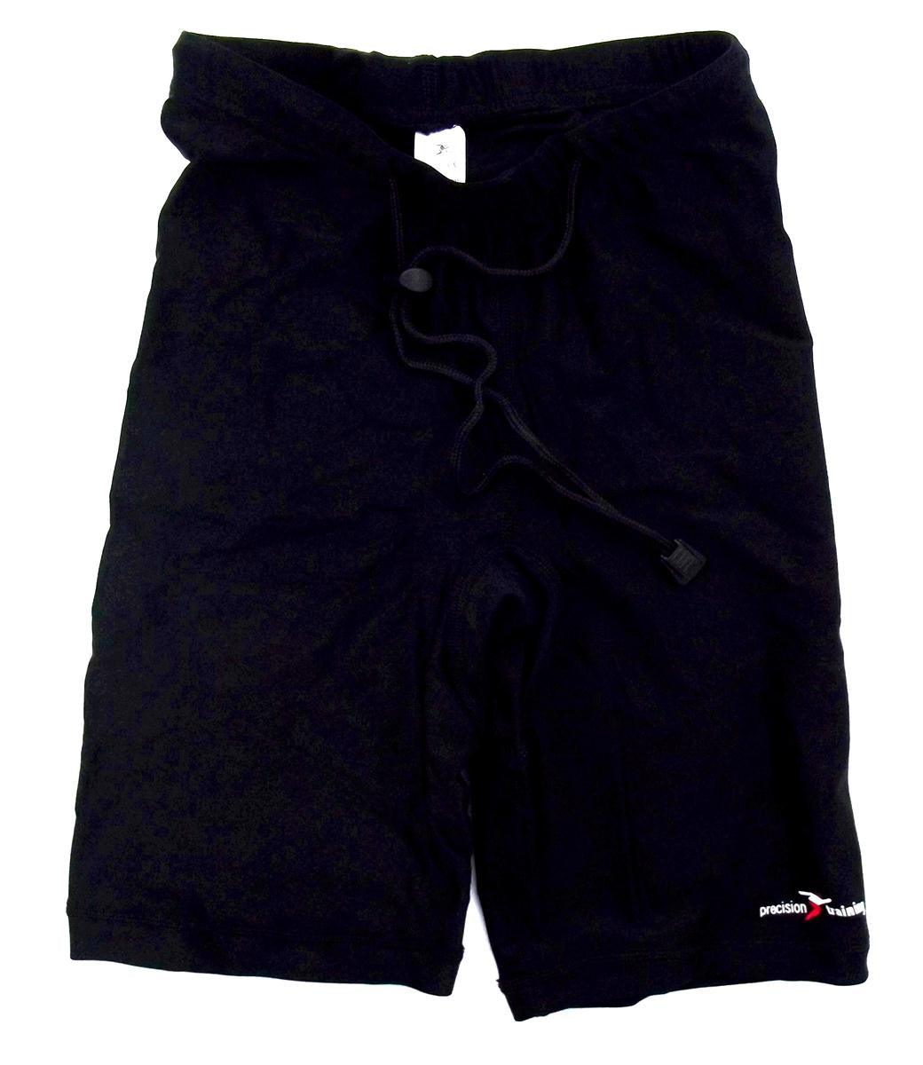 Precision Training Compression Kids Black Baselayer Shorts