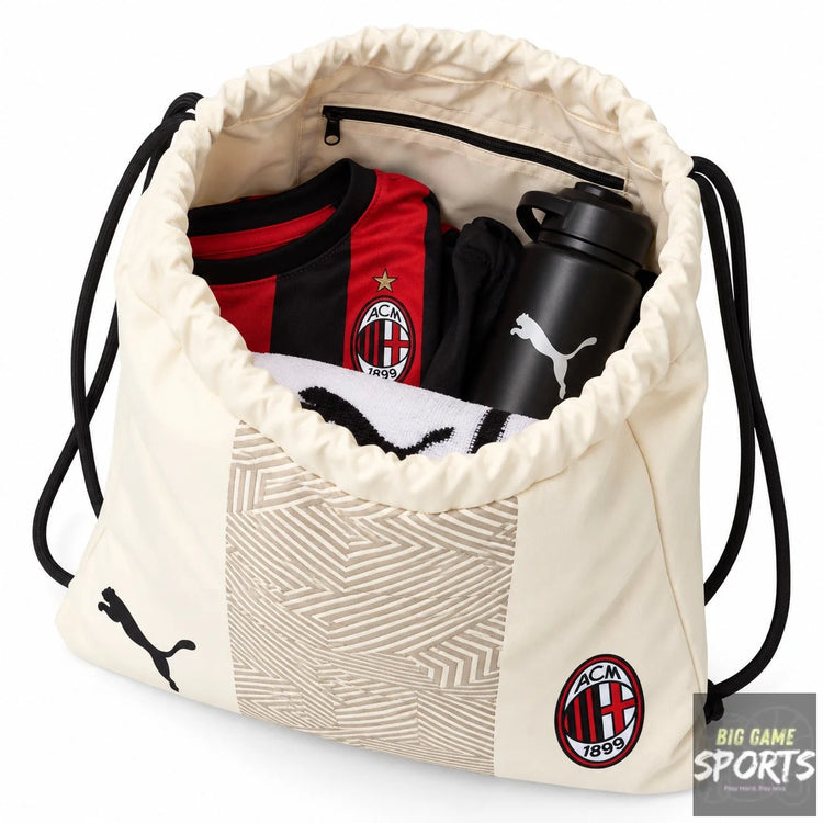 Puma AC Milan Football 2022/2023 FtblCore Gym Sack Drawstring Bag - Bags