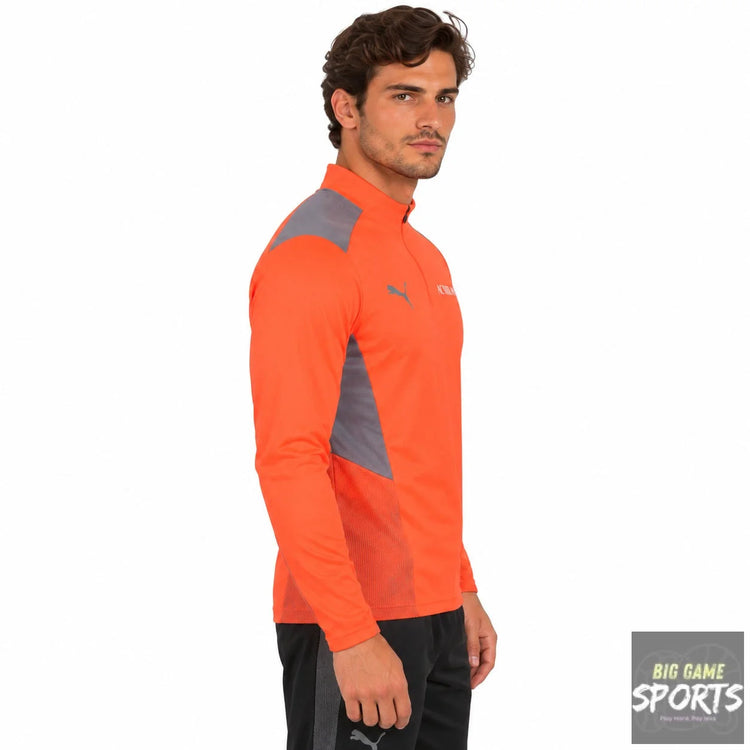 Puma AC Milan Football Men’s 2021/2022 Pro Training 1/4 Zip Top - M - Jackets