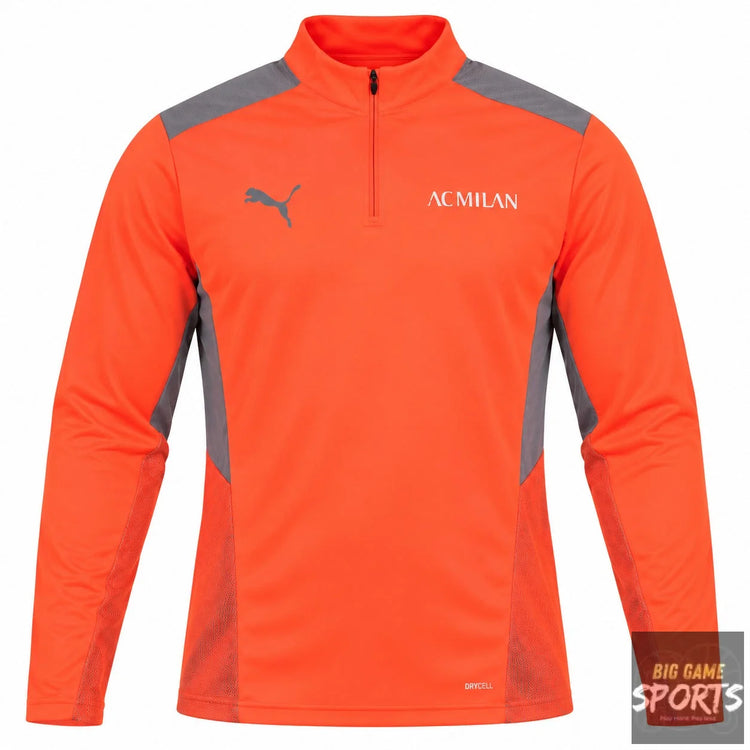 Puma AC Milan Football Men’s 2021/2022 Pro Training 1/4 Zip Top - M - Jackets