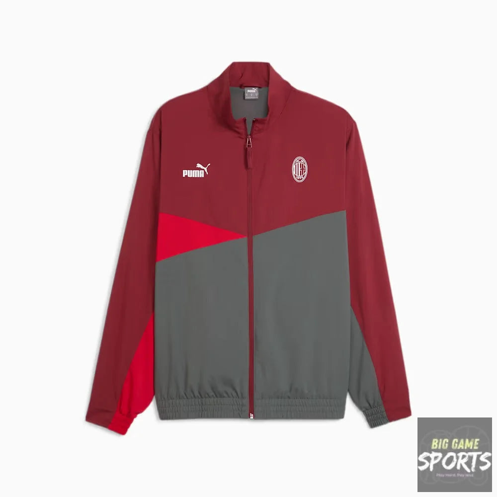 Puma AC Milan Football Men’s 2023/2024 Full Zip Woven Track Jacket - Jackets