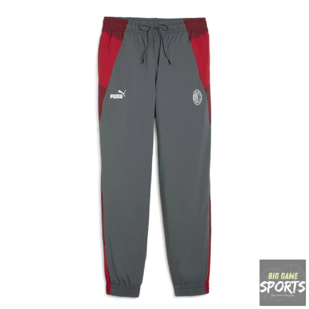Puma AC Milan Football Men’s 2023/2024 Woven Track Pants - Tracksuit Bottoms