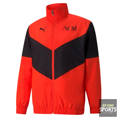 Puma AC Milan Men’s 2023/2024 Pre Match Jacket - XL - Jackets