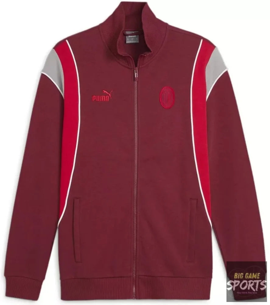 Puma AC Milan Men’s FtblArchive Full Zip Track Jacket - Jackets