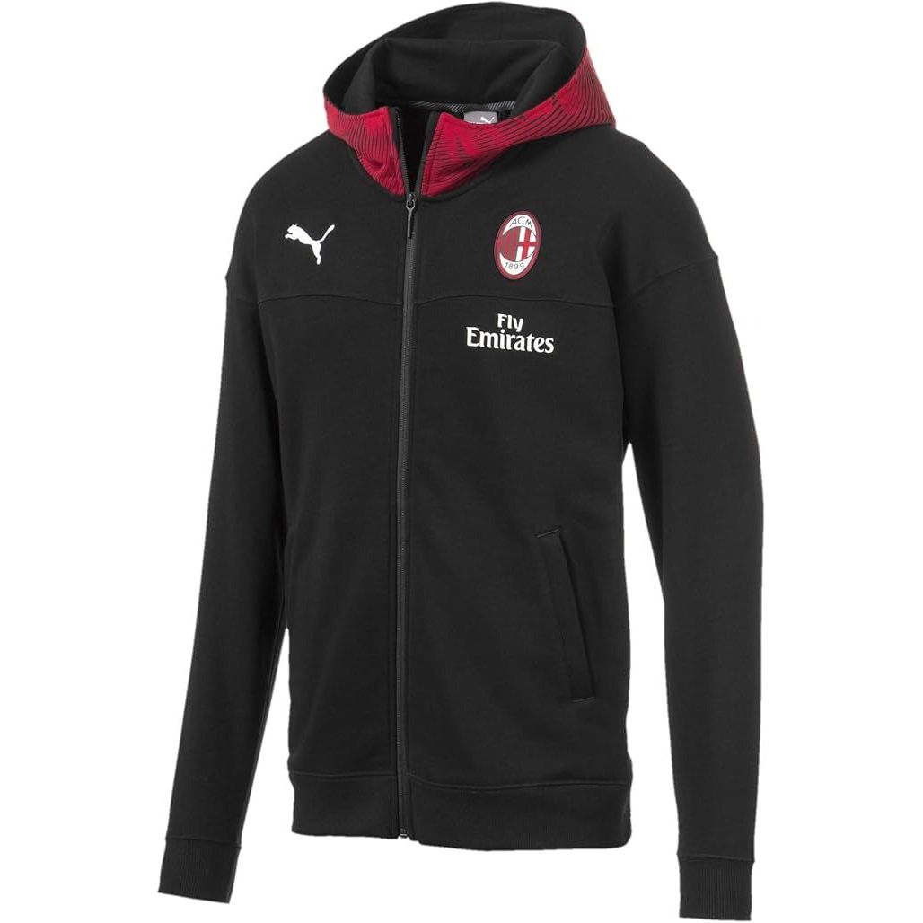 Puma AC Milan Men’s Full Zip Casuals Hoodie - S - Jackets