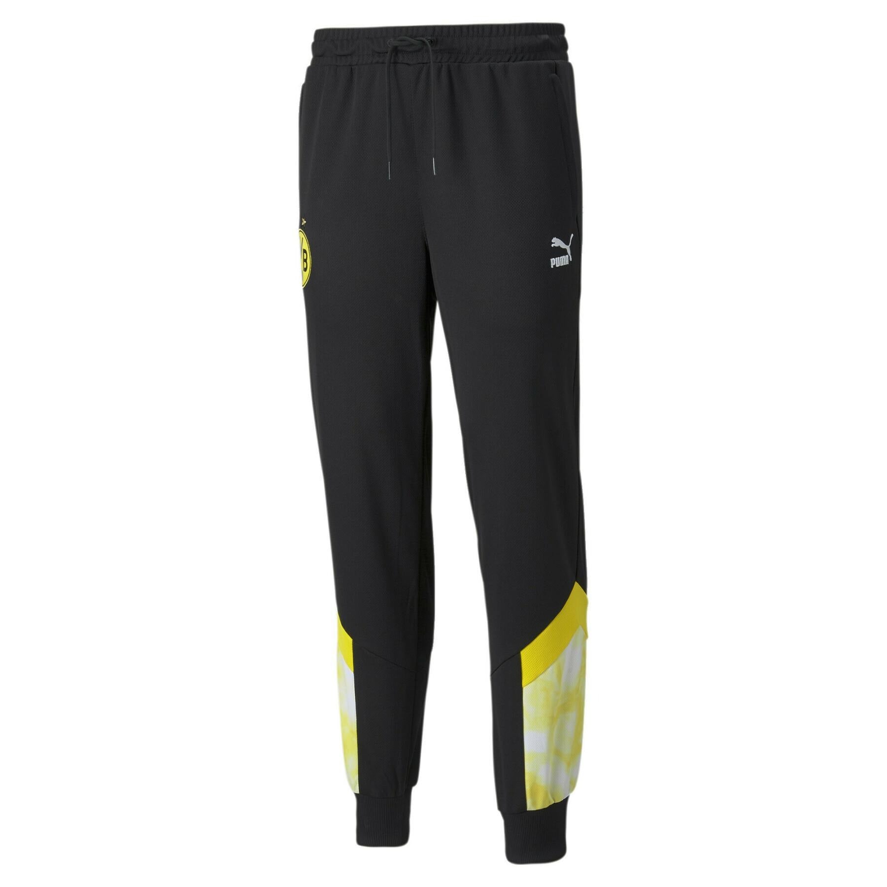 Puma Borussia Dortmund Men’s MCS Mesh Track Pants - Tracksuit Bottoms