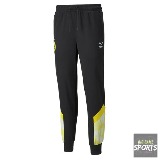 Puma Borussia Dortmund Men’s MCS Mesh Track Pants - Tracksuit Bottoms