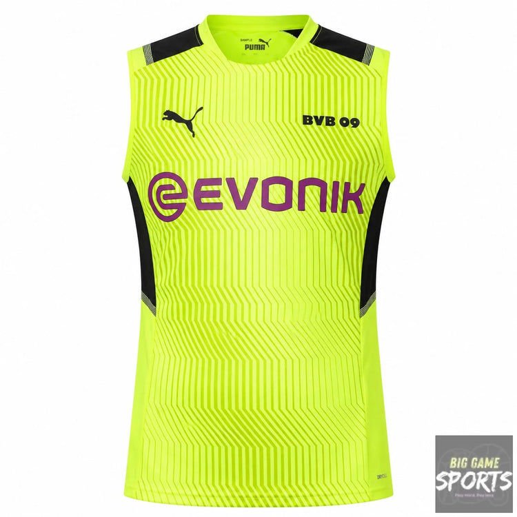 Puma BVB Borussia Dortmund Football Men’s 2021/2022 Training Singlet - S - Tank Tops & Singlets