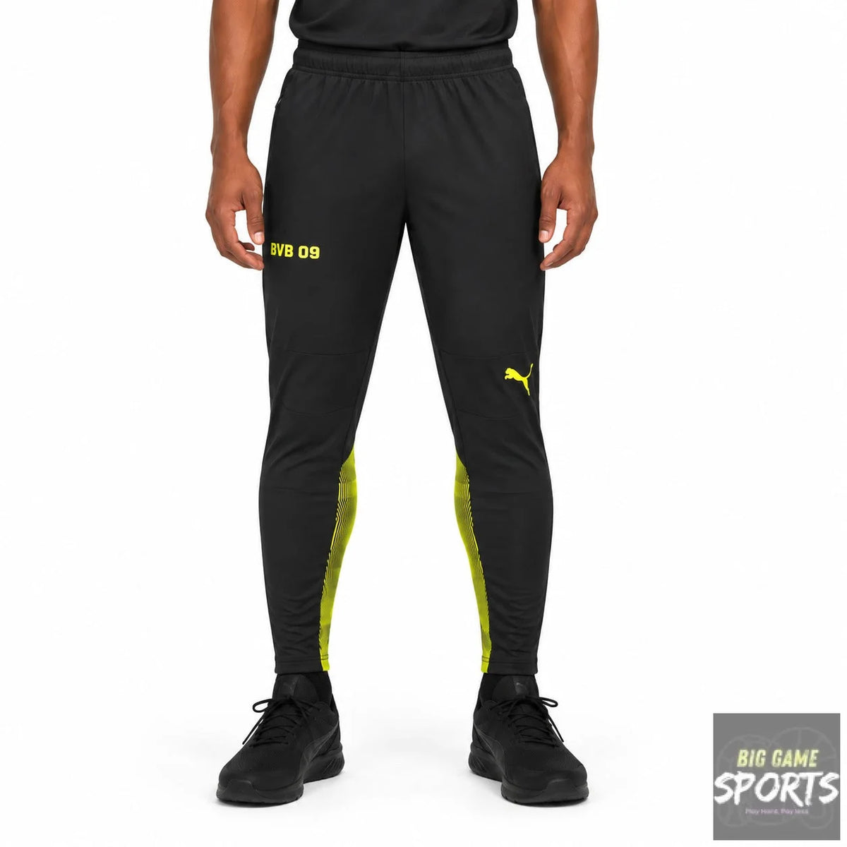 Puma BVB Borussia Dortmund Football Men’s 2022/2023 Pro Training Pants - S - Tracksuit Bottoms