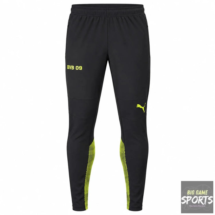 Puma BVB Borussia Dortmund Football Men’s 2022/2023 Pro Training Pants - S - Tracksuit Bottoms