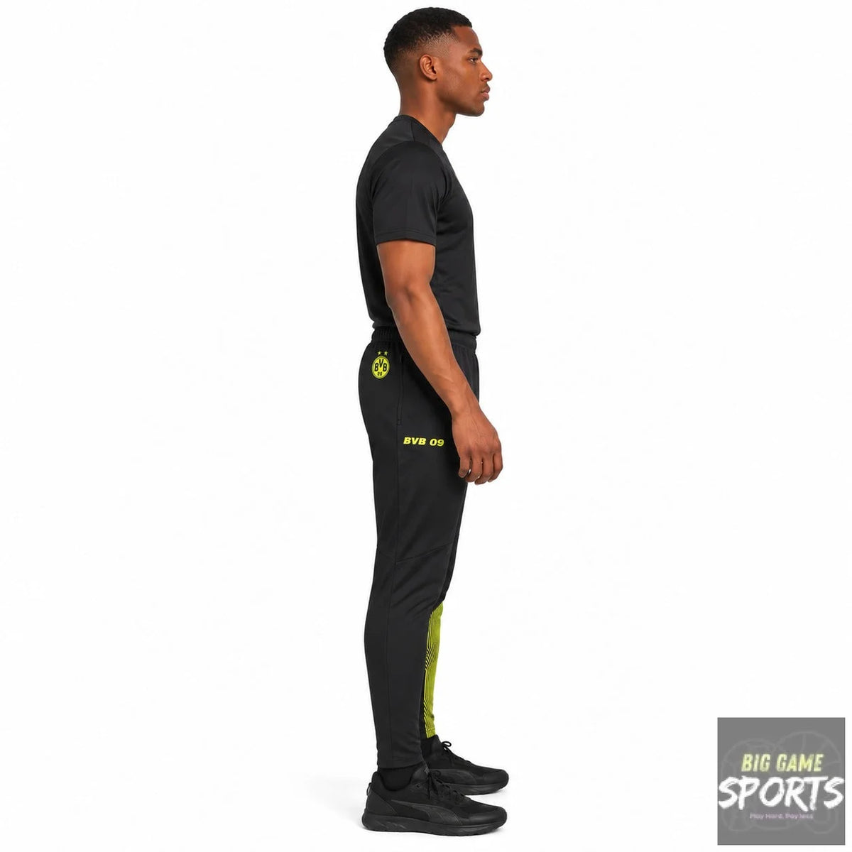 Puma BVB Borussia Dortmund Football Men’s 2022/2023 Pro Training Pants - S - Tracksuit Bottoms