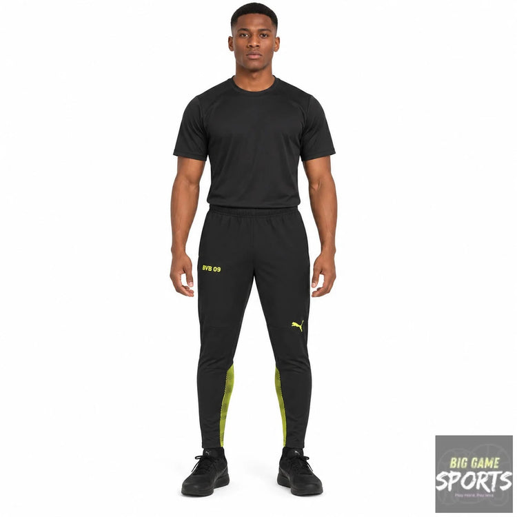 Puma BVB Borussia Dortmund Football Men’s 2022/2023 Pro Training Pants - S - Tracksuit Bottoms