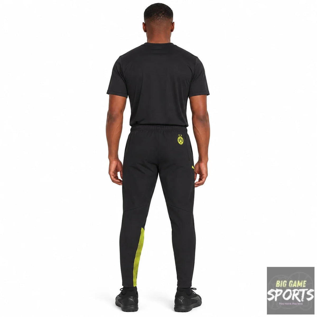 Puma BVB Borussia Dortmund Football Men’s 2022/2023 Pro Training Pants - S - Tracksuit Bottoms