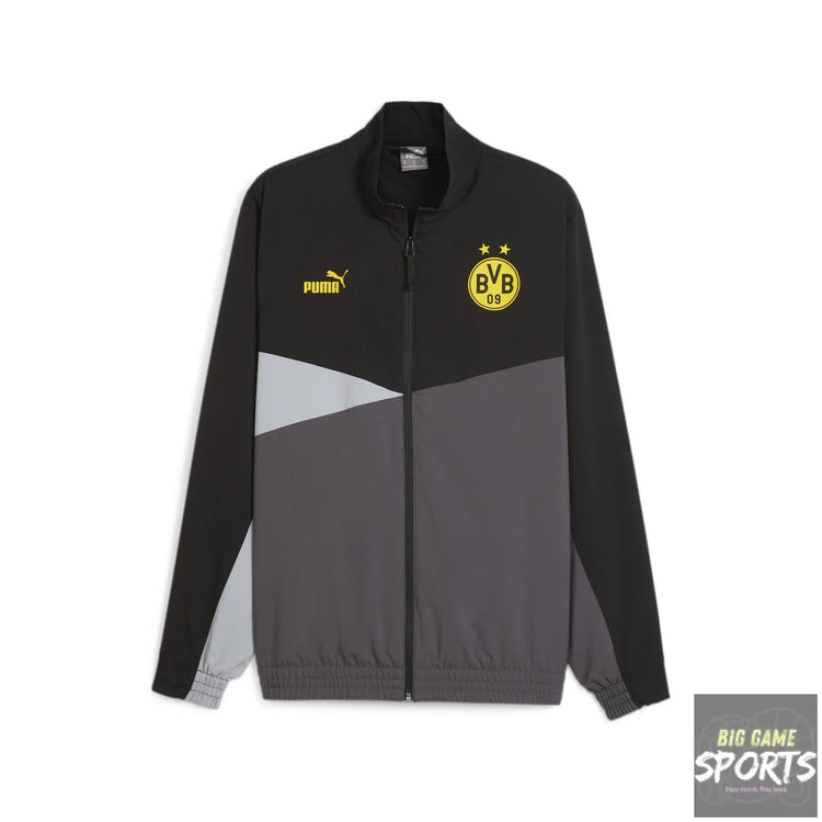 Puma BVB Borussia Dortmund Football Men’s Woven Full Zip Track Jacket - Jackets