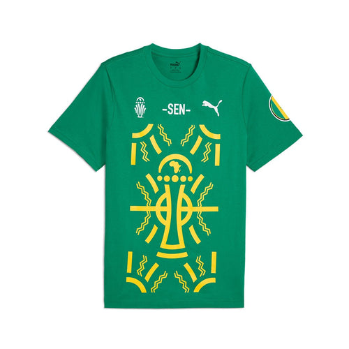Puma CAF Senegal FSF TotalEnergies AFCON Supporters T-Shirt - T-Shirts