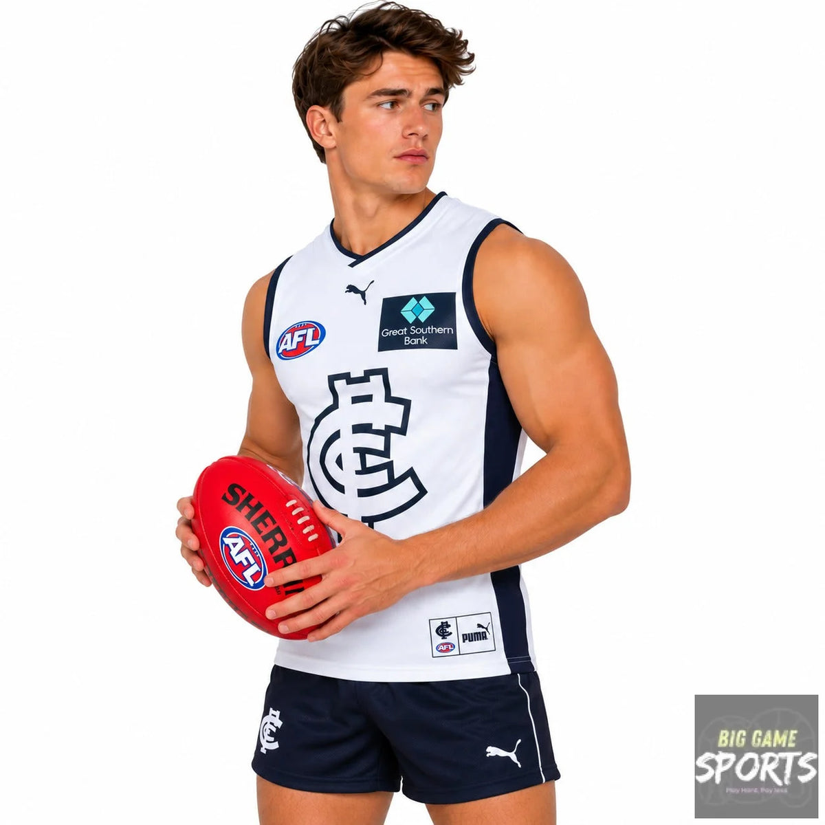 Puma Carlton Football Club Men’s 2023 Clash Guernsey