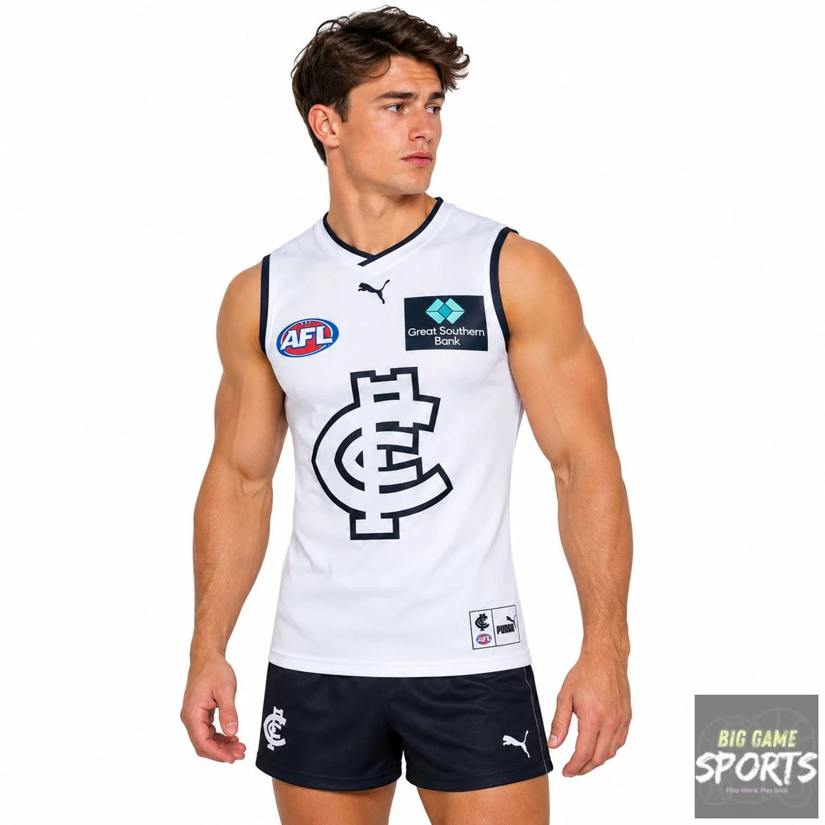 Puma Carlton Football Club Men’s 2023 Clash Guernsey