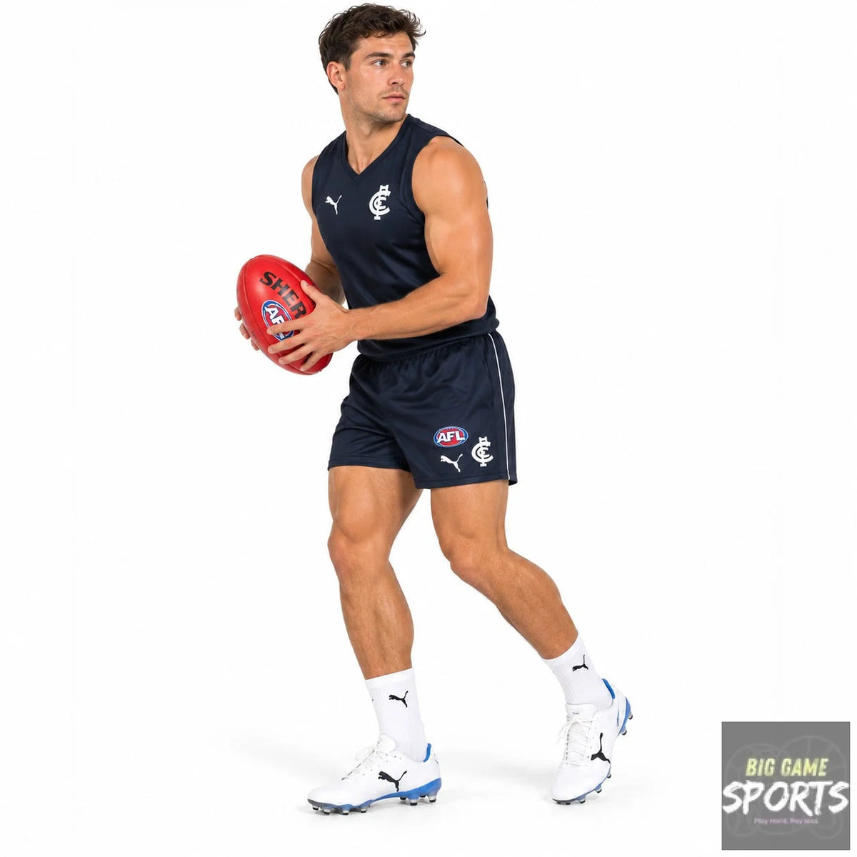 Puma Carlton Football Club Men’s 2023 Home Shorts - XXL
