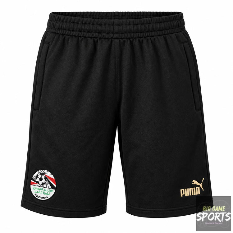 Puma EFA Egypt Football Men’s 2023/2024 FtblCulture Shorts Zip Pockets