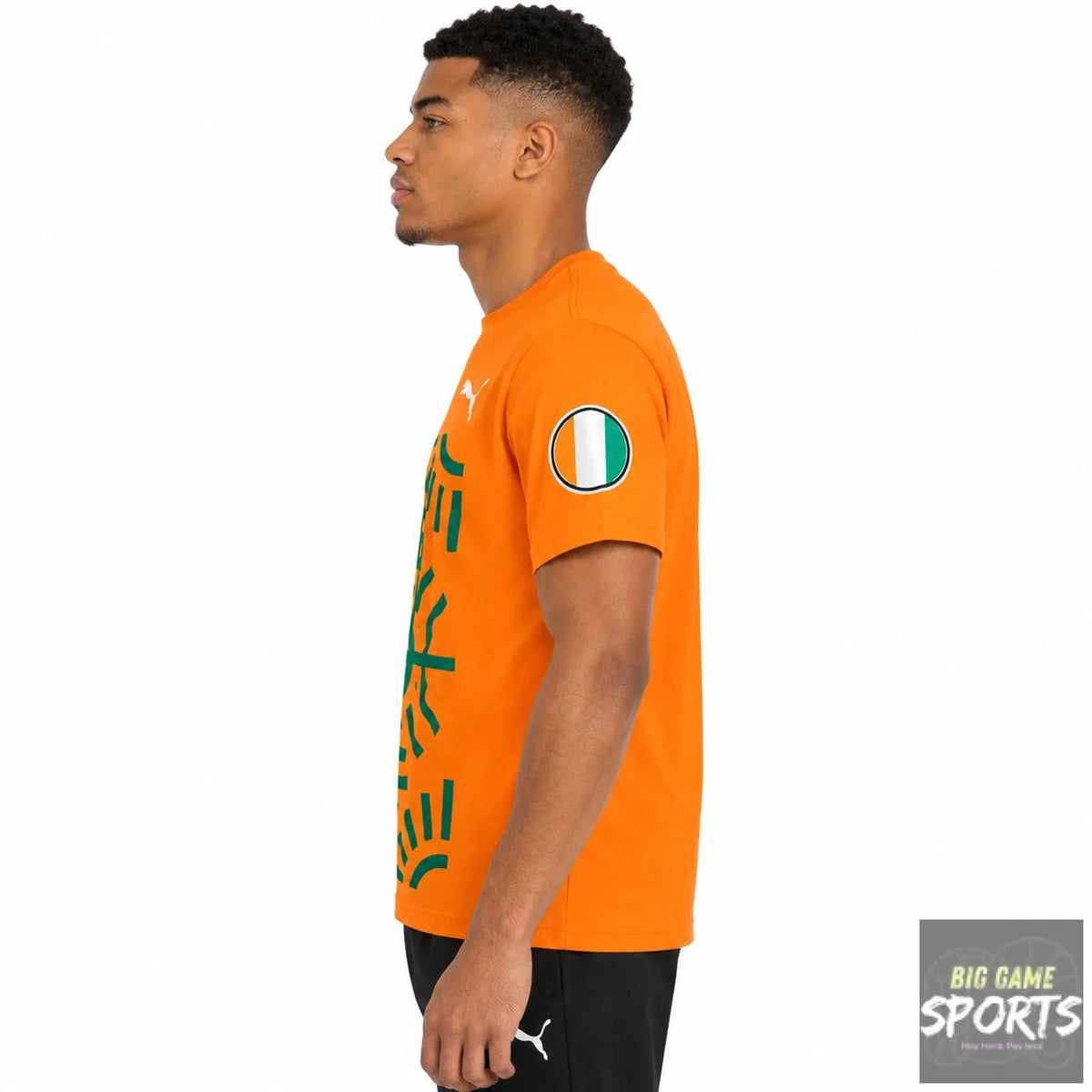 Puma FIF Ivory Coast TotalEnergies 2023 AFCON Supporters T-Shirt - S - T-Shirts