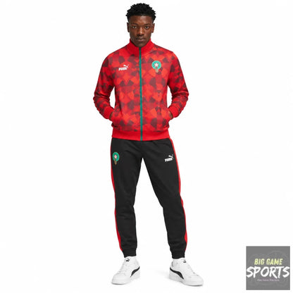 Puma FRMF Morocco Football Men’s 2023/2024 FtblCulture Full Zip Track Jacket - Jackets
