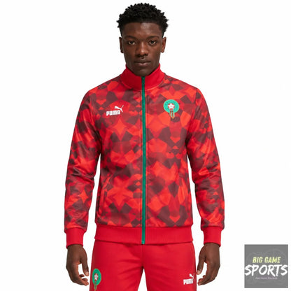 Puma FRMF Morocco Football Men’s 2023/2024 FtblCulture Full Zip Track Jacket - Jackets