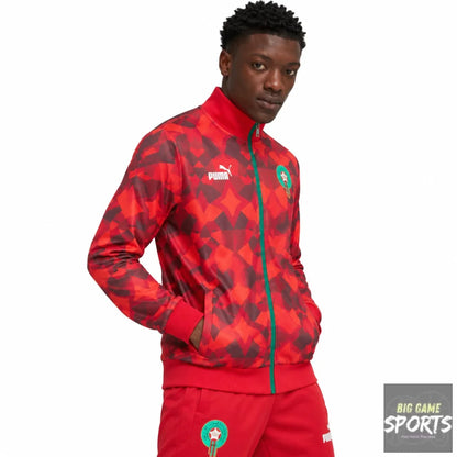 Puma FRMF Morocco Football Men’s 2023/2024 FtblCulture Full Zip Track Jacket - Jackets