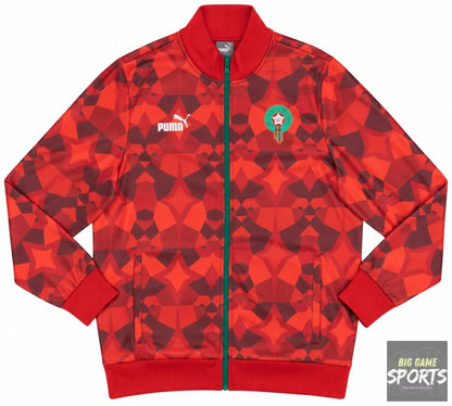 Puma FRMF Morocco Football Men’s 2023/2024 FtblCulture Full Zip Track Jacket - Jackets