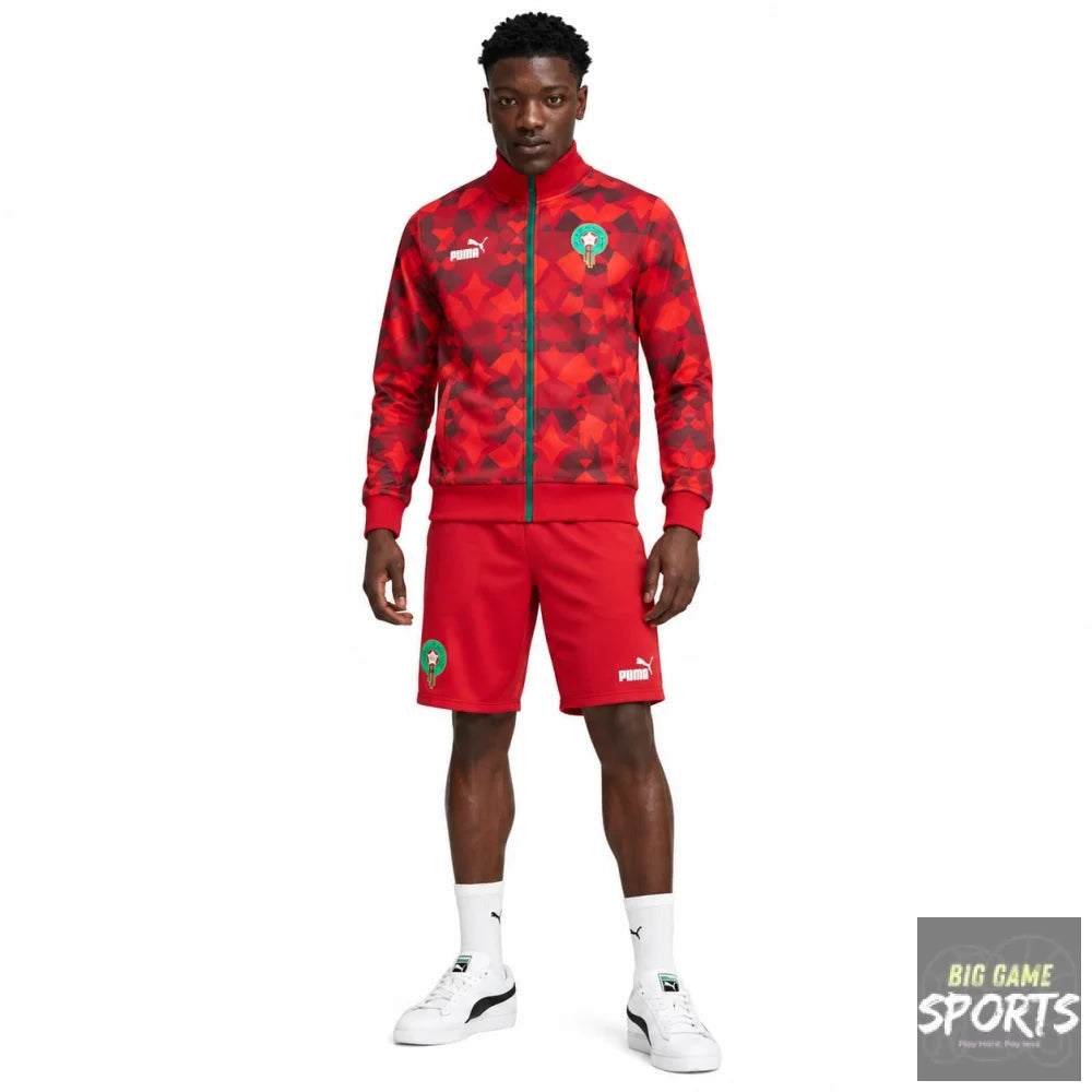 Puma FRMF Morocco Football Men’s 2023/2024 FtblCulture Full Zip Track Jacket - Jackets