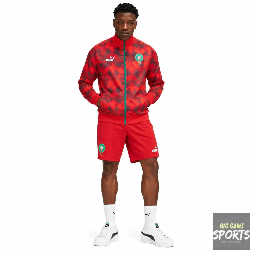 Puma FRMF Morocco Football Men’s 2023/2024 FtblCulture Full Zip Track Jacket - Jackets