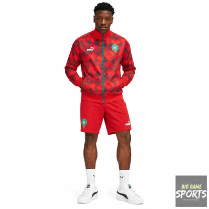 Puma FRMF Morocco Football Men’s 2023/2024 FtblCulture Full Zip Track Jacket - Jackets