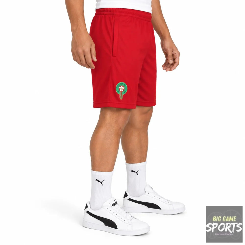 Puma FRMF Morocco Football Men’s 2023/2024 FtblCulture Shorts Zip Pockets - Shorts