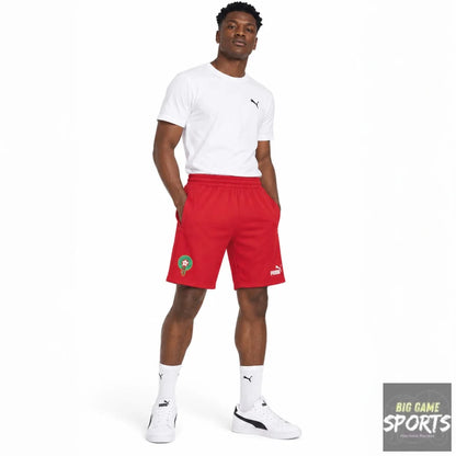 Puma FRMF Morocco Football Men’s 2023/2024 FtblCulture Shorts Zip Pockets - Shorts